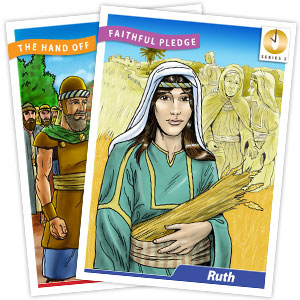 It's Grow Time - Year 1 Bible Timeline Collector Cards